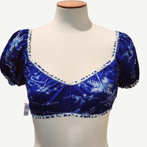 Maaji Kauai Reversible Bikini Top Blue - Picture 5 of 8